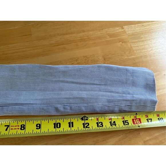 EXPRESS Blue Striped Blazer 2 Button Suit Jacket Women's SZ 6 Career - Picture 12 of 14